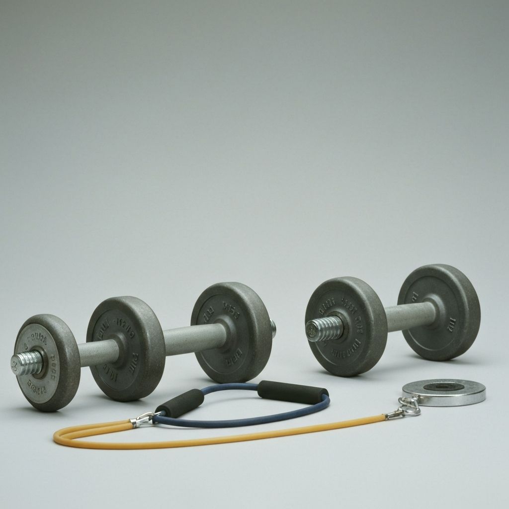 Historisches Heimtrainingszubehör